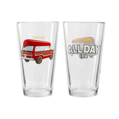 All Day IPA Pint Glass – Founders Brewing Co. Online Store